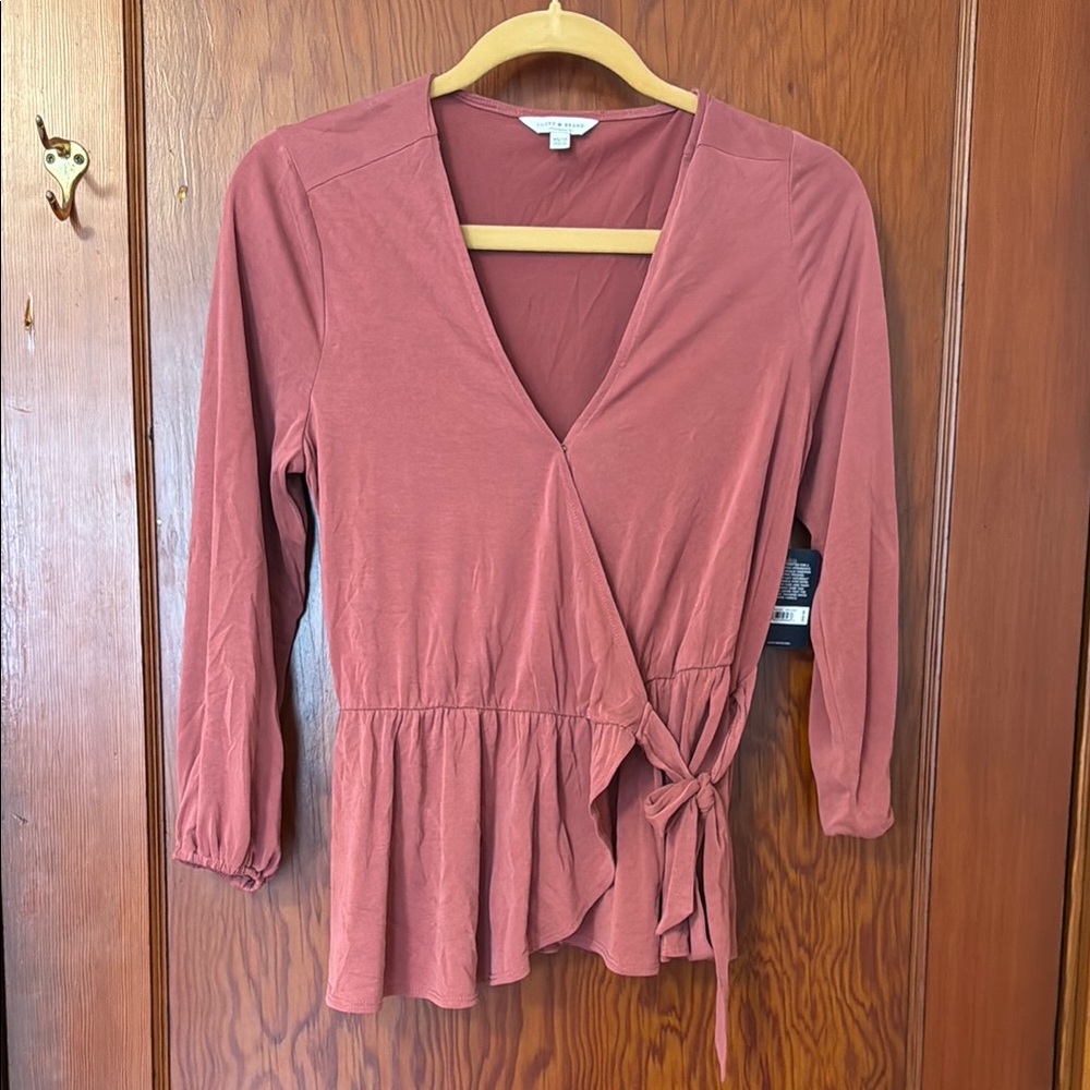 Rust Wrap Top